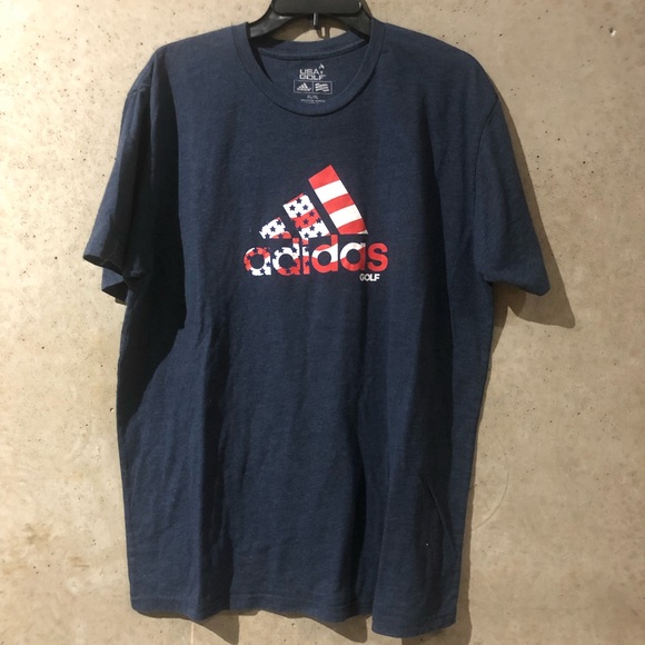 adidas usa golf t shirt